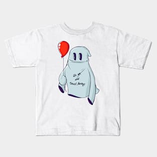 Ghost with balloon. Kids T-Shirt